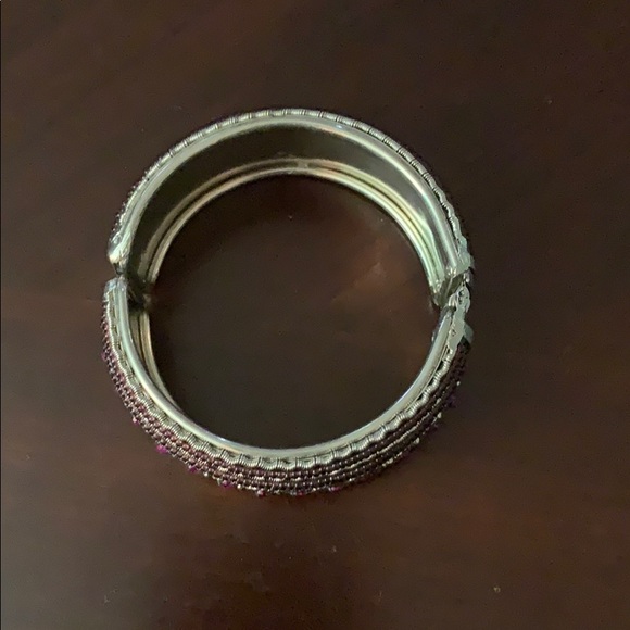 🌟 3/$20 Purple beaded bracelet - Picture 3 of 4